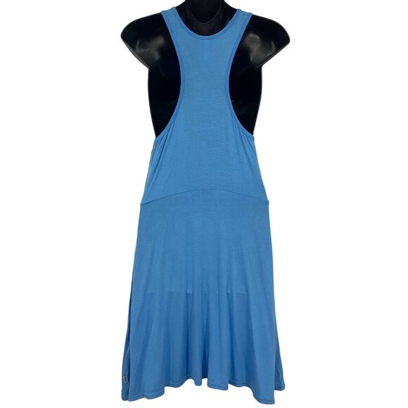 RVCA Women Size Medium M Blue Sleeveless Tank Racerback Shift Dress NWT New - Picture 3 of 7
